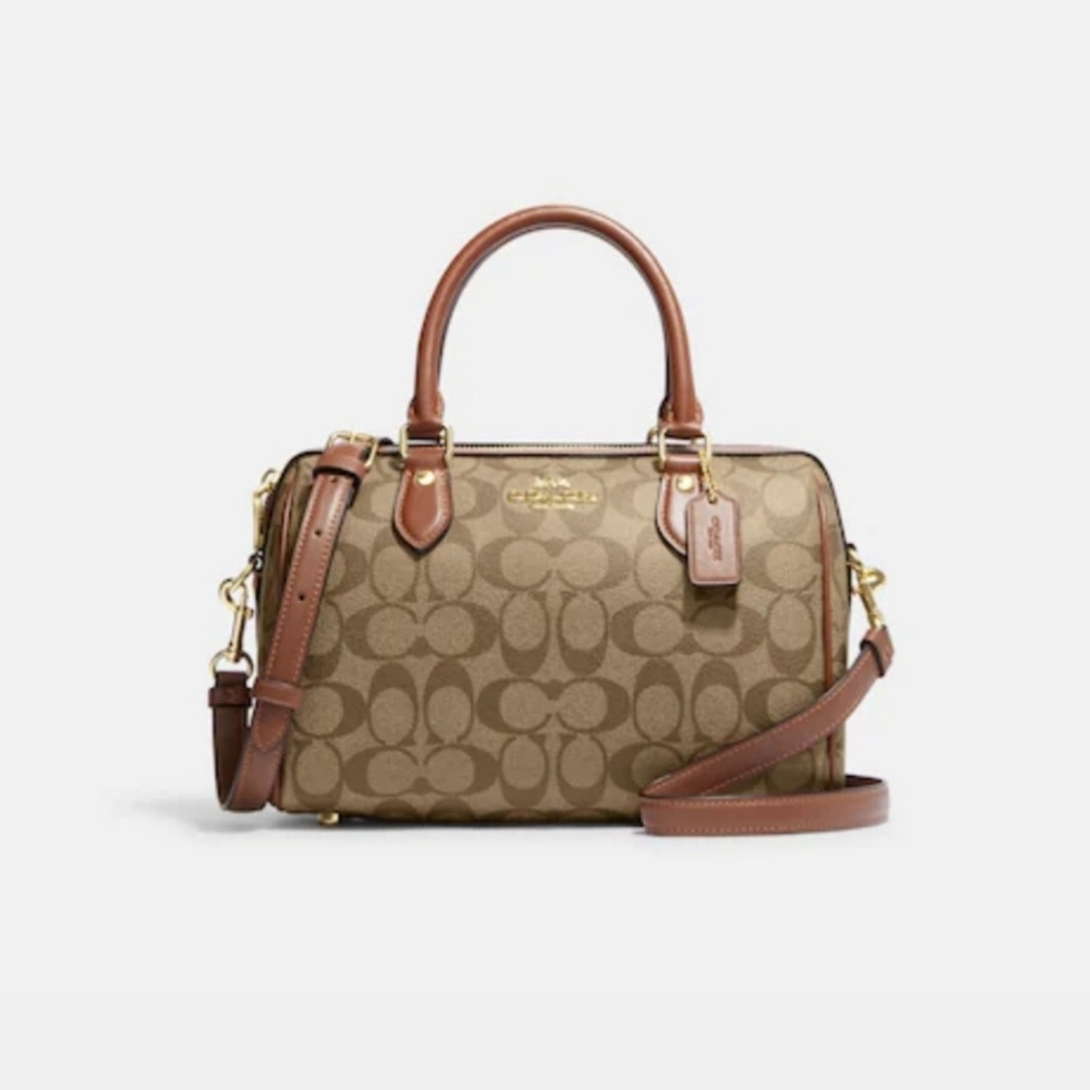 New! Rowan Satchel In Signature Canvas - image 1